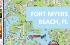 Fort Myers Beach, Fl within Fort Myers Beach Fl Map