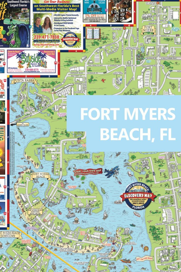Fort Myers Beach, Fl within Fort Myers Beach Fl Map