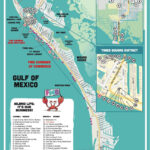 Fort Myers Beach Map   Fort Myers Beach Chamber Inside Florida Map Fort Myers Beach