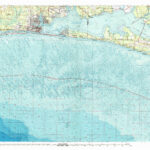 Fort Walton Beach Topographical Map 1:100,000, Florida, Usa Throughout Florida Map Fort Walton Beach