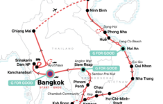 Gebeco Adventure-Trip Das Meiste Südostasien: Thailand, Vietnam intended for Mua Map Palm Beach County