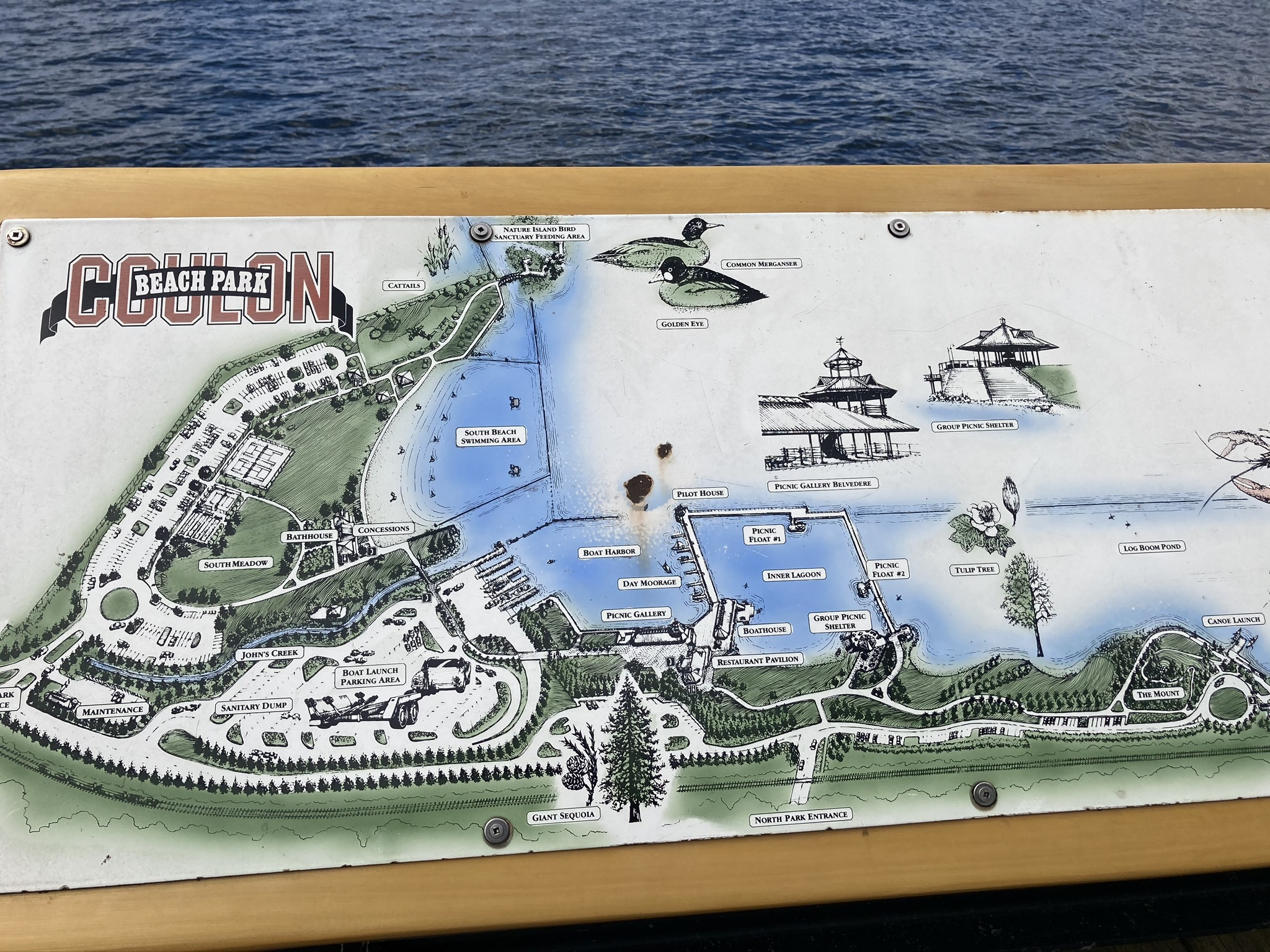 Gene Coulon Memorial Beach Park - Rolling Washington in Gene Coulon Memorial Beach Park Map
