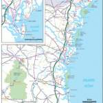 Georgia Coast Road Map For Map Of Beaches In Georgia