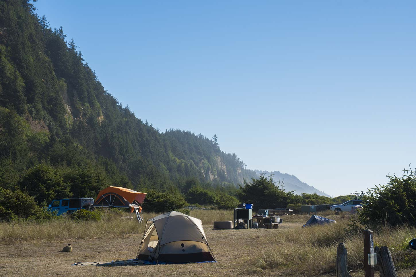 Gold Bluffs Beach Campground throughout Gold Bluffs Beach Campground Map