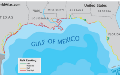 Gulf Coast Of The United States - Worldatlas intended for Map of Alabama Florida Gulf Coast