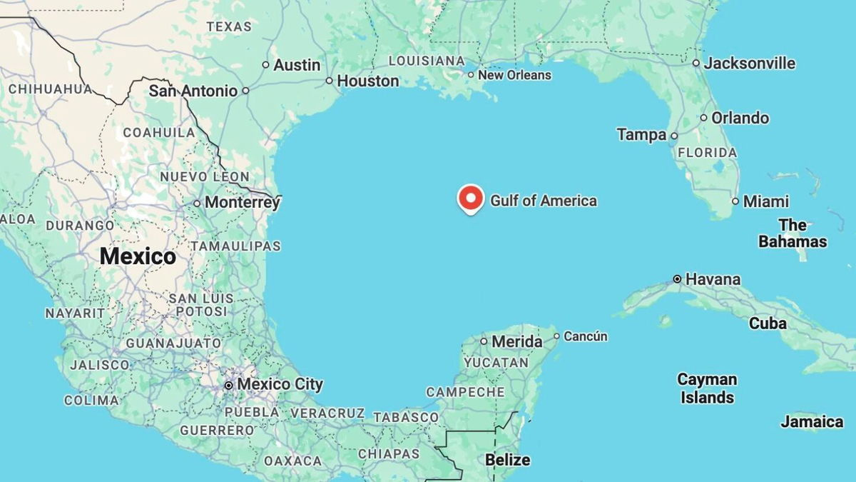 Gulf Of America&amp;#039; Arrives On Google Maps - Ktvz regarding Google Maps Of Florida Gulf Coast