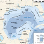 Gulf Of Mexico / Gulf Of America | Map, Name, Origin, Ecosystem Intended For Map Gulf Of Mexico Beaches