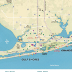 Gulf Shores And Orange Beach Maps 2023 For Map Of The Gulf Coast Beaches
