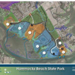 Hammocks Beach State Park Master Plannorth Carolina Division Intended For Hammocks Beach State Park Map