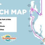 Heading To Clearwater Beach? Free Park And Ride Service Launches Today With Regard To Suncoast Beach Trolley Route Map