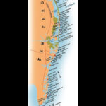 Here You Go Guys A Much Better Map Of The New Jersey Beaches. : R In Map Of South New Jersey Beaches