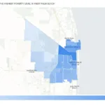 Highest Poverty Level In West Palm Beachzip Code In 2025 | Zip Regarding Zip Code Map Of West Palm Beach