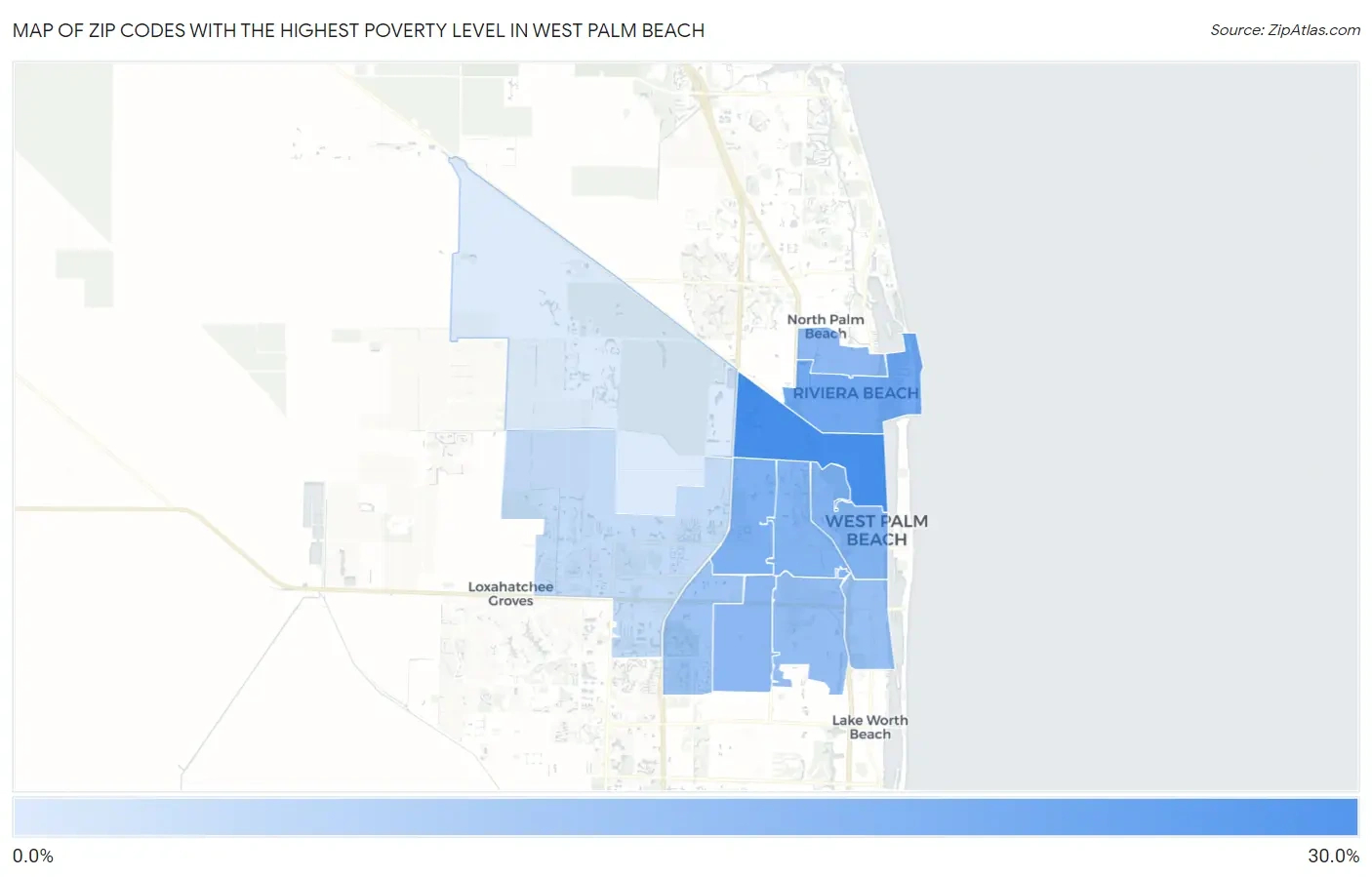 Highest Poverty Level In West Palm Beachzip Code In 2025 | Zip regarding Zip Code Map of West Palm Beach