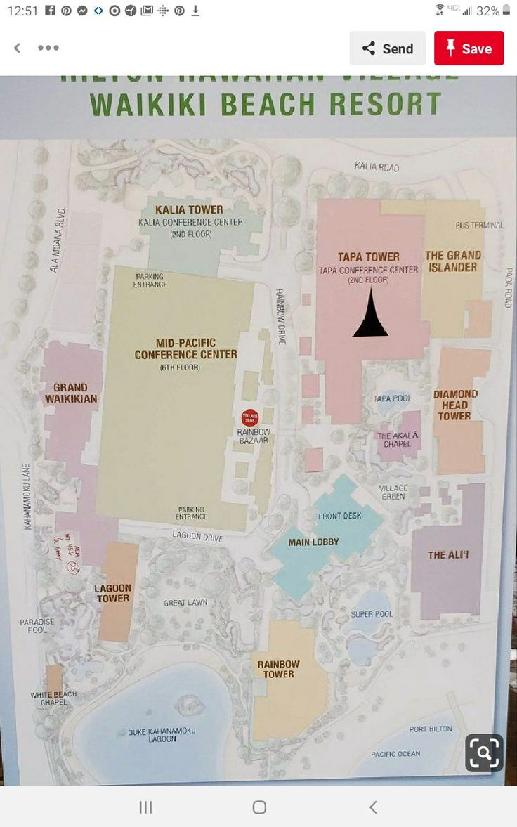 Hilton Hawaiian Village Waikiki Beach Resort Map regarding Hilton Hawaiian Village Waikiki Beach Resort Map