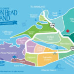 Hilton Head Island Maps   Guide To Local Attractions And Hilton In Hilton Head Map Of Beaches
