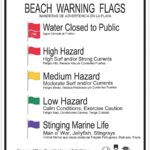 How To Use The Beach Flag Warning System Along The Gulf Coast With Regard To Miramar Beach Flag Conditions Today Map