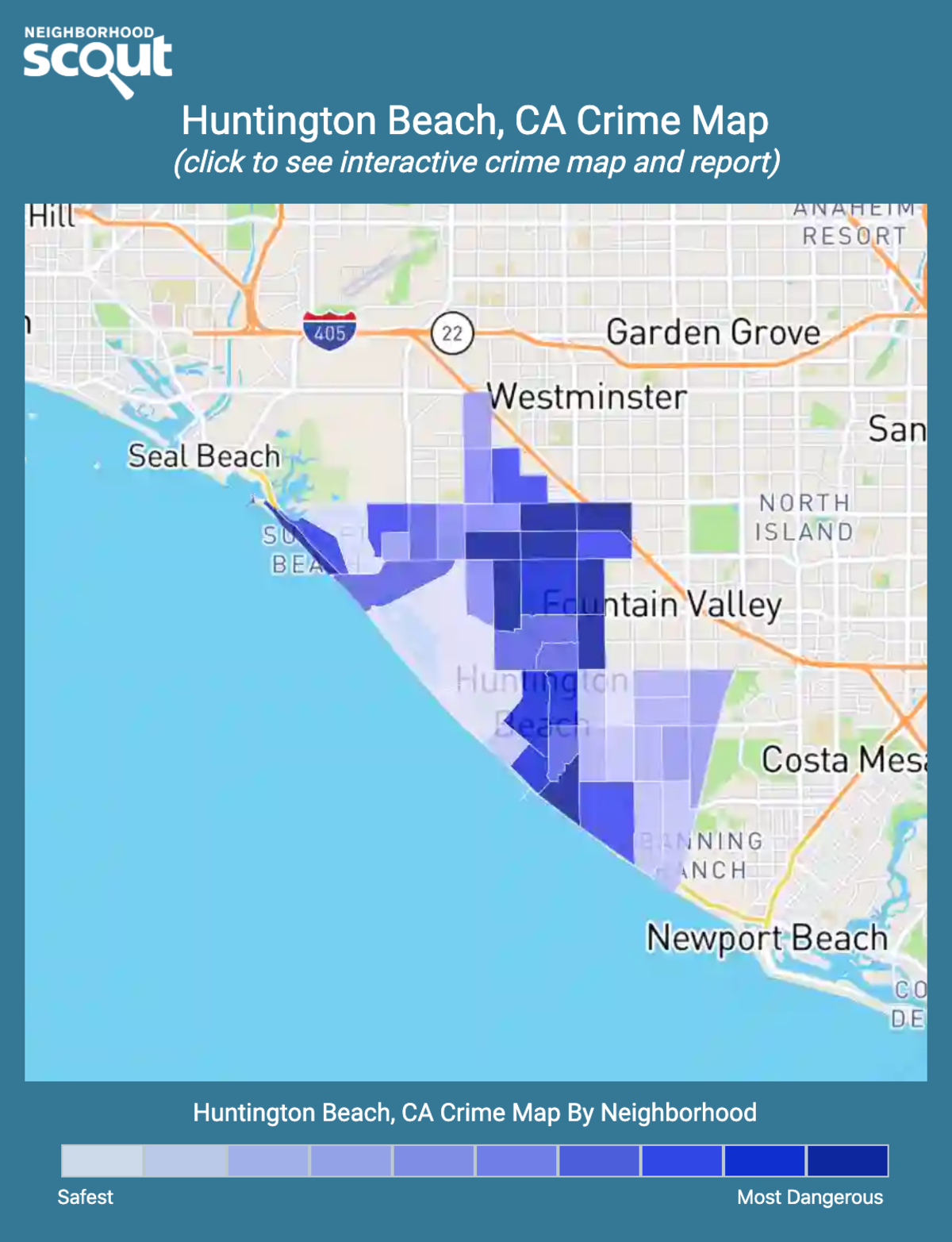 Huntington Beach Crime Rates And Statistics - Neighborhoodscout regarding Crime Map Huntington Beach Ca