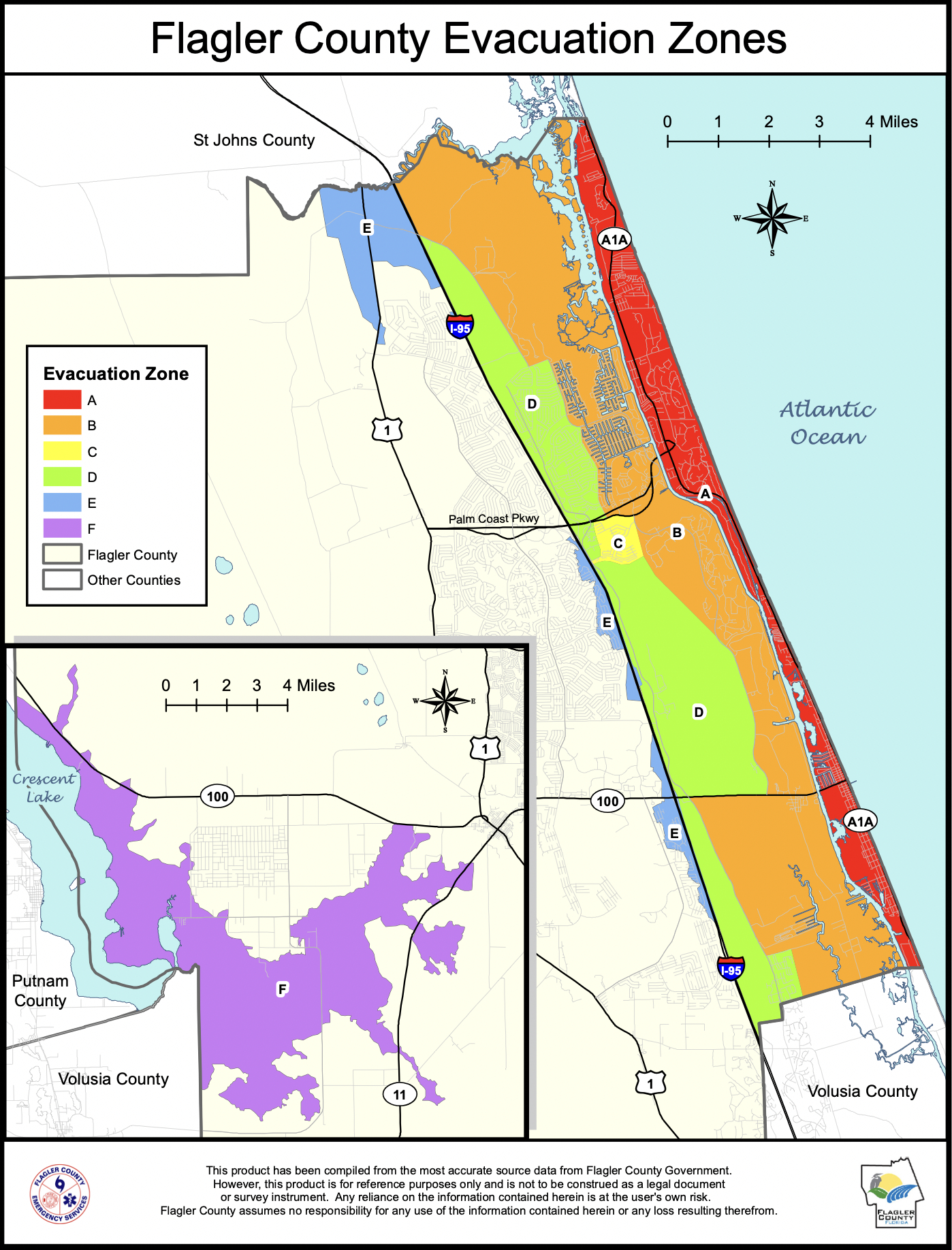 Hurricane Ian Nears Category 5 Strength On Approach To Florida with Daytona Beach Flood Zone Map