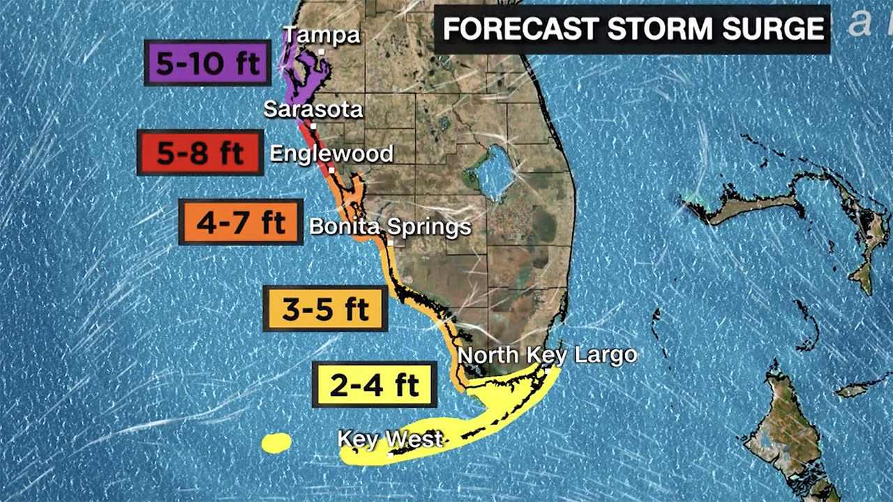 Hurricane Ian: This Is Why Florida, Gulf Of Mexico Coastline Is So with regard to Map Of Florida Gulf Coast Hurricane