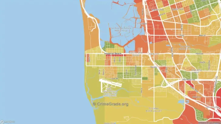 Imperial Beach San Diego Map