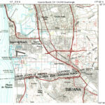 Imperial Beach Quadrangle, San Diego County, California, 7.5 Minute Inside Imperial Beach San Diego Map