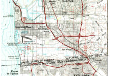 Imperial Beach Quadrangle, San Diego County, California, 7.5 Minute regarding Map of Imperial Beach California