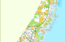 Jersey Shore Map - Ontheworldmap with regard to Jersey Shore Map Of Beaches