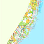 Jersey Shore Map   Ontheworldmap Within Map Of Nj Shore Beaches