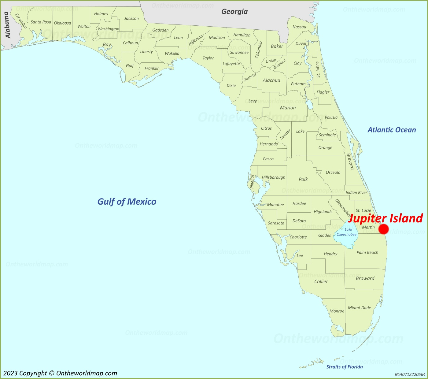Jupiter Island Map | Florida, U.s. | Detailed Maps Of Jupiter Island within Map of Jupiter Beach Florida