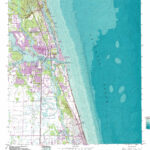 Jupiter Topographic Map 1:24,000 Scale, Florida For Map Of Jupiter Beach Florida