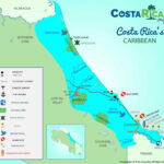 Karibikküste In Costa Rica   Puerto Viejo, Cahuita & Punta Uva Regarding Map Of Beaches In Costa Rica