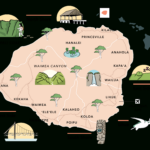 Kauai Maps: Top Attractions, Regions & Points Of Interest In Map Of Beaches On Kauai