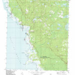 Keaton Beach Topographic Map 1:24,000 Scale, Florida Inside Map Of Keaton Beach Fl
