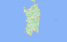 La Vaca Loca Clavo Top - Pirate Map/Sardines inside Map Of Beaches In Sardinia