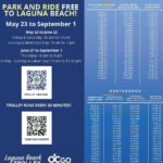 Laguna Beach Free Trolley Routes   Visit Laguna Beach Intended For Laguna Beach Trolley Stops Map