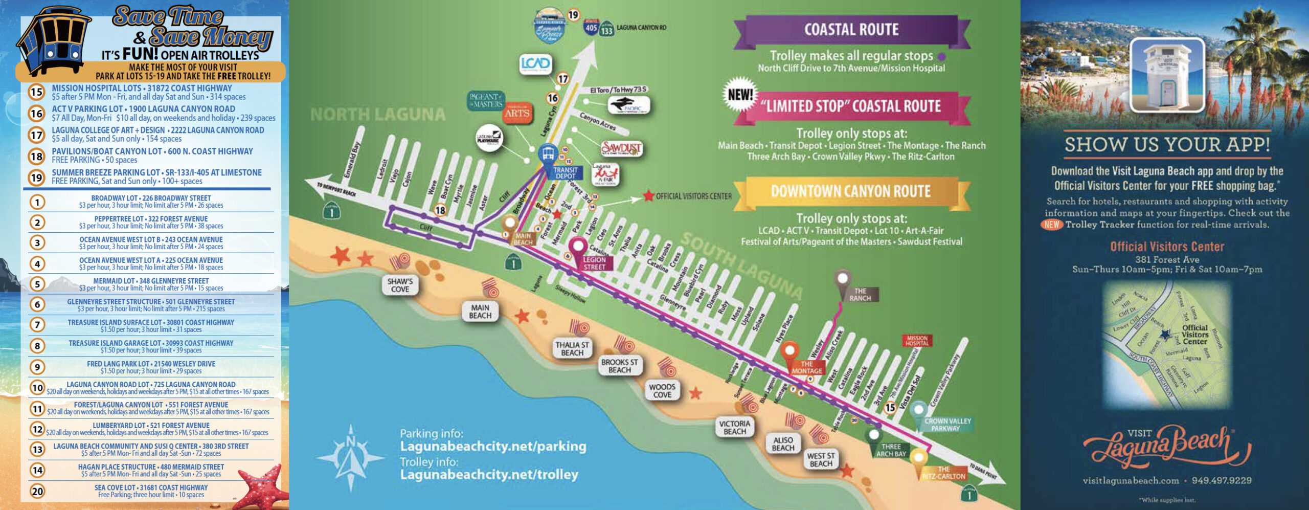 Laguna Beach Trolley Map 2017 - The Best Of Laguna Beach throughout Laguna Beach Trolley Stops Map