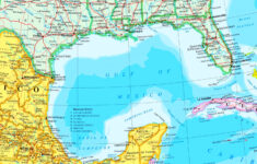 Large Detailed Map Of Gulf Of Mexico With Cities - Ontheworldmap pertaining to Mexico City Beach Florida Map