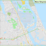 Large Detailed Map Of New Smyrna Beach   Ontheworldmap Throughout Map Of New Smyrna Beach Fl