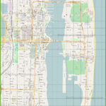 Large Detailed Map Of Palm Beach   Ontheworldmap With Regard To Palm Beach Island Florida Map