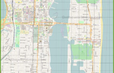 Large Detailed Map Of Palm Beach - Ontheworldmap with regard to Palm Beach Island Florida Map