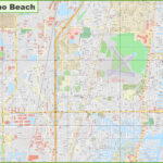 Large Detailed Map Of Pompano Beach   Ontheworldmap With Map Of Pompano Beach Florida