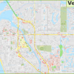 Large Detailed Map Of Venice (Florida)   Ontheworldmap In Map Of Venice Beach Fl