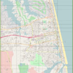 Large Detailed Map Of Virginia Beach   Ontheworldmap Within Virginia Beach City Street Map