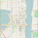 Large Detailed Map Of West Palm Beach   Ontheworldmap Pertaining To City Of West Palm Beach Map