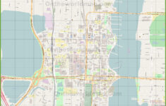 Large Detailed Map Of West Palm Beach - Ontheworldmap regarding West Palm Beach City Map