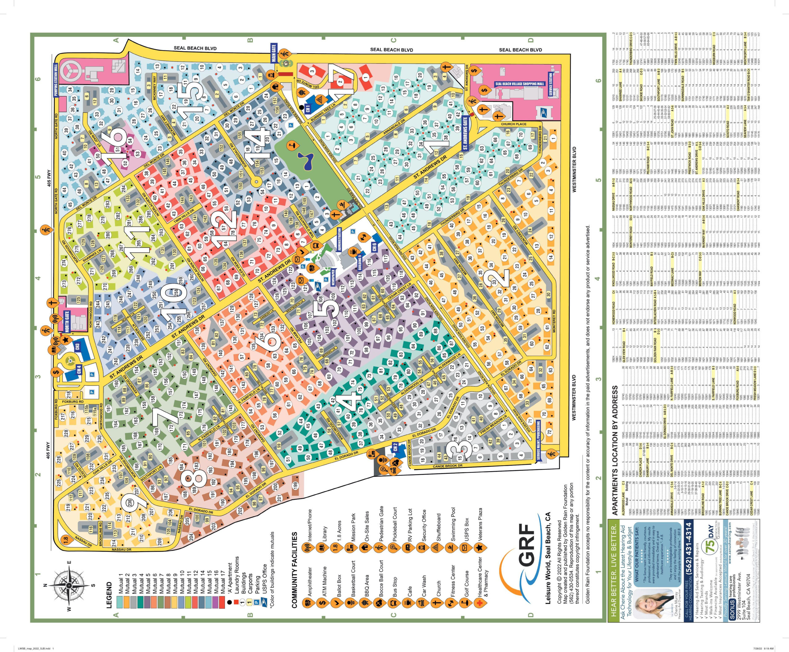 Leisure World Weekly - Leisure World Weekly inside Seal Beach Leisure World Map