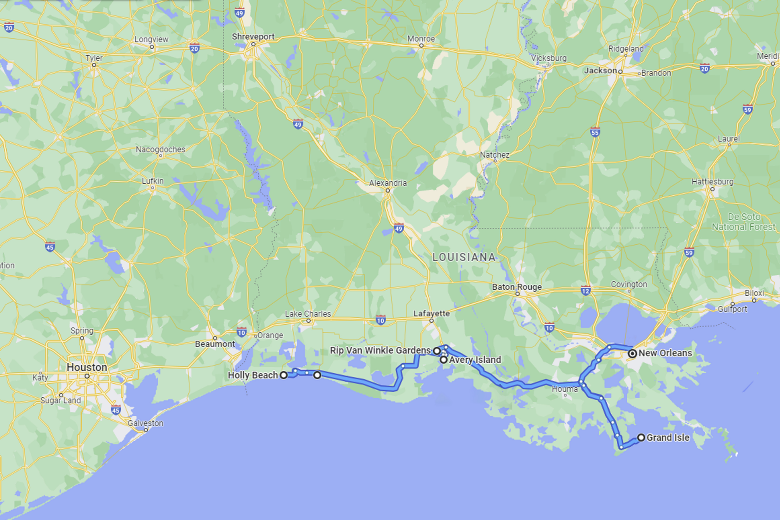 Life And Coconuts: Best Beaches In Louisiana with Map Of Beaches In Louisiana