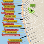 Lifeguard Stand Locations | Find Lifeguard Stands Today — Cape May Intended For Map Of Cape May Nj Beaches