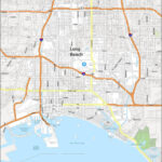 Long Beach California Map   Gis Geography Within Long Beach On A Map