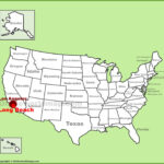 Long Beach Location On The U.s. Map   Ontheworldmap With Regard To Long Beach On A Map